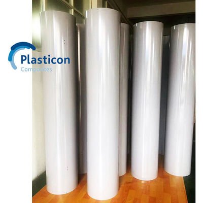 Tubo di fibra di vetro di rifornimento epossidico bianco Tubo di isolamento elettrico di fibra di vetro