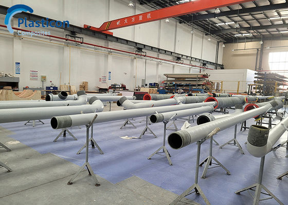 DN25-DN1000 Fibra di vetro rinforzata tubo di plastica manipolare fabbricazione