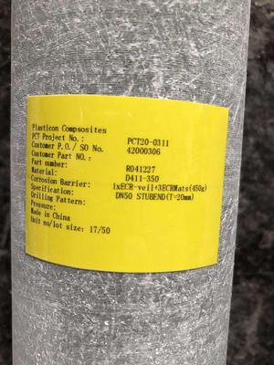 Flancia in FRP OEM con standard ANSI e connessione a bulloni