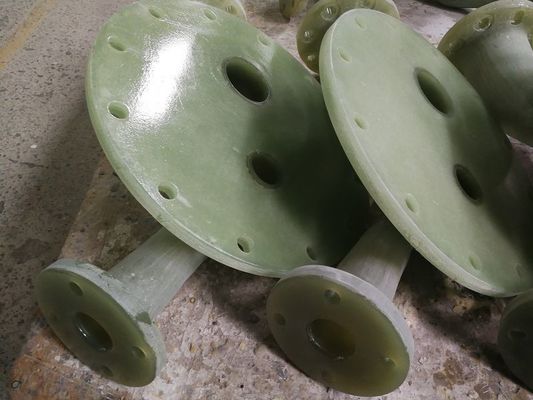 Flanghe di plastica DN25 in resina di poliestere con collegamento a bullone