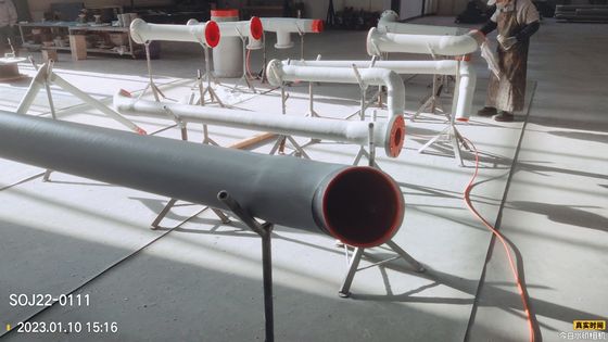Tubo GRP con temperatura di 110 gradi con un design leggero e resistente