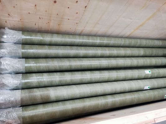Tubo in fibra di vetro rivestito in gel per la costruzione secondo la norma DIN ASME