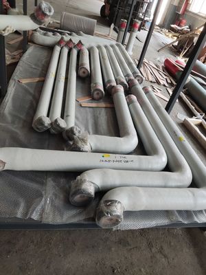 PN6-PN16 tubo di plastica rinforzato con fibre tubo rivestito con fibre di vetro