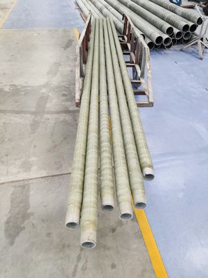 Tubo rinforzato in vetro di 2 mm di spessore per l'industria chimica e petrolchimica
