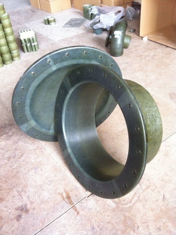ASME RTP-1 FRP Manhole Manway con copertura a cupola per serbatoi e navi in FRP